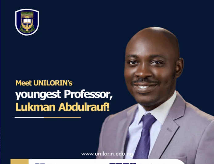 Meet 38-year-old UNILORIN’s youngest professor