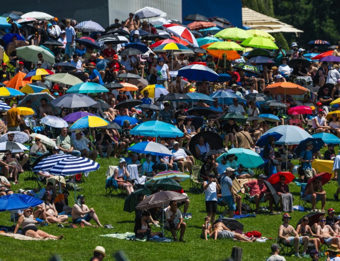 Germany hits record 41.5C as Europe heatwave sets new temperature records
