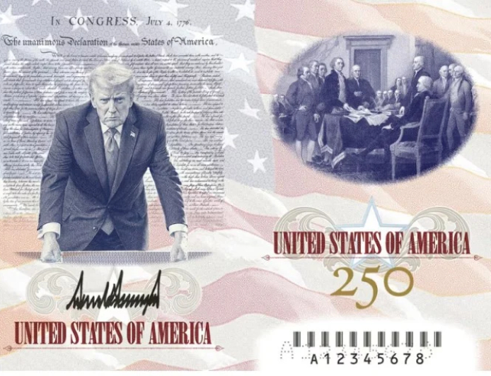 Welcome, but be good, Trump reveals new US passport design