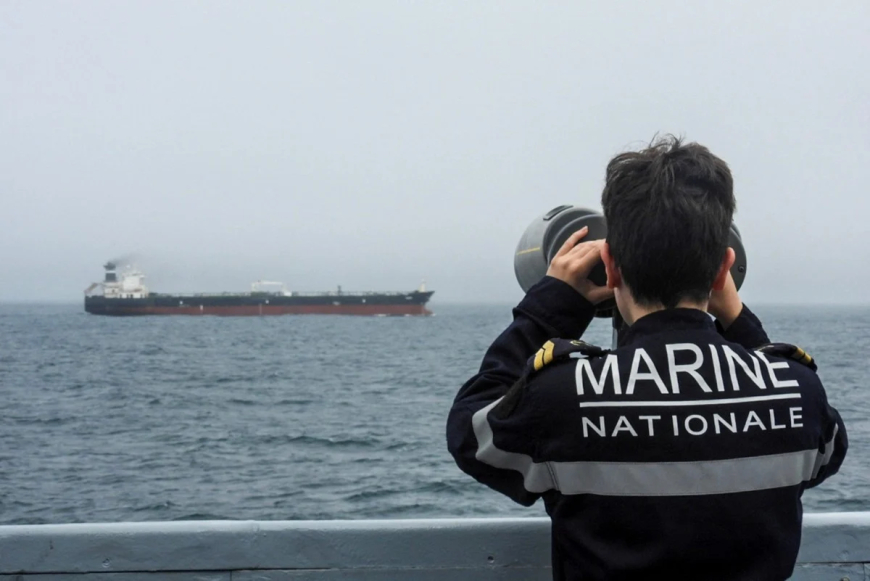 French navy intercepts Russia-linked oil tanker
