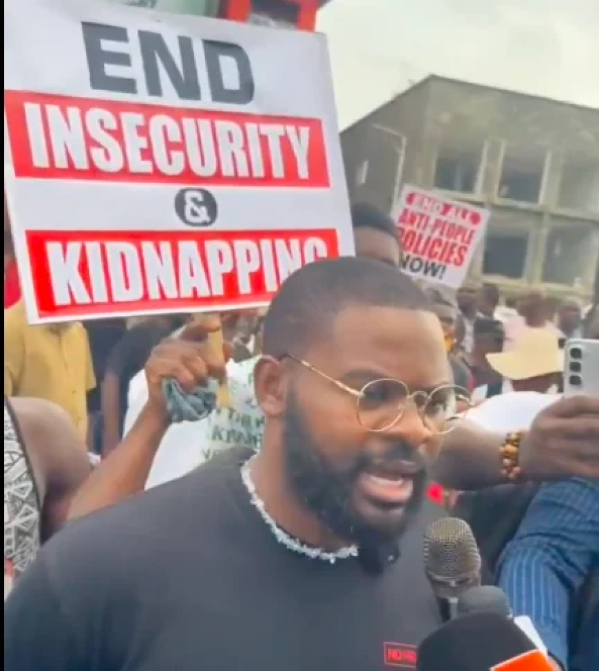 Leaders don’t care about ordinary Nigerians, Falz laments insecurity