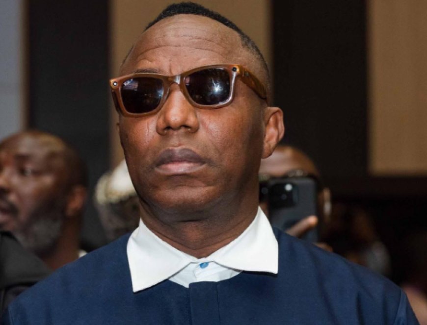 Sowore falls during Abuja protest as security operatives fire teargas