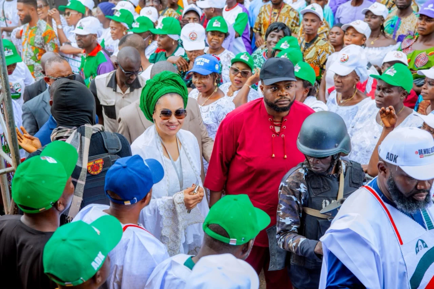 Natasha rallies support for Ekiti PDP gov candidate