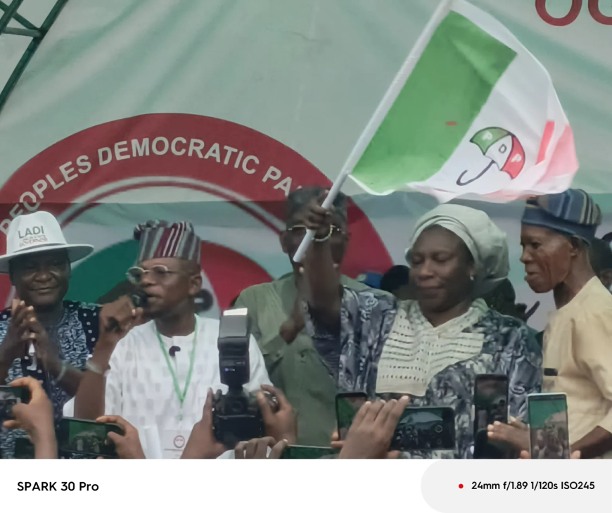 PDP unveils Iyabo Obasanjo Ogun Central senatorial candidate