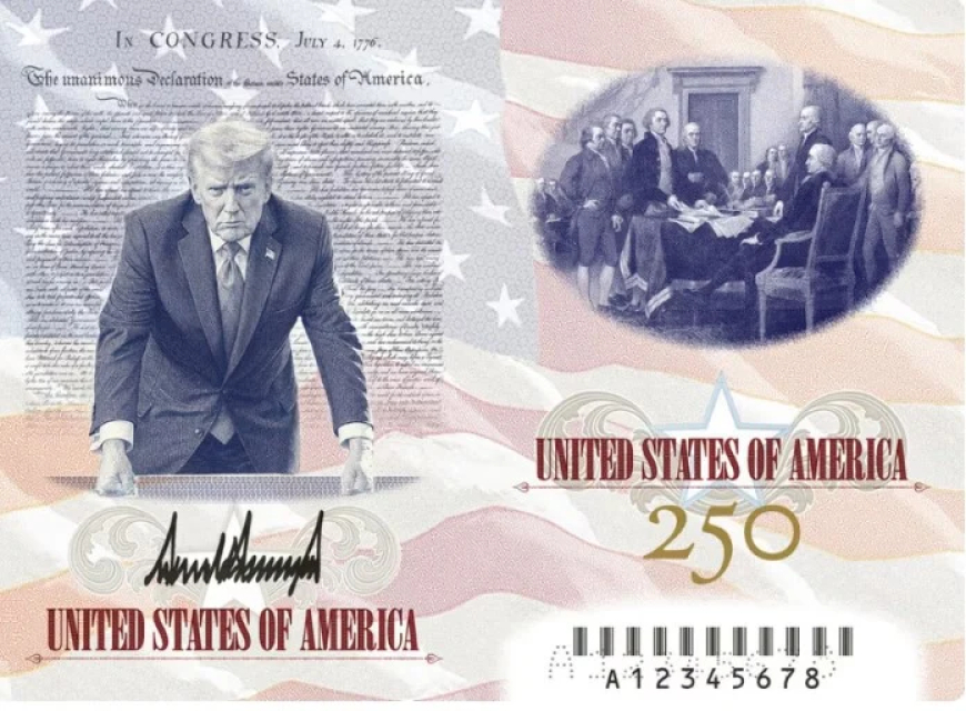 Welcome, but be good, Trump reveals new US passport design