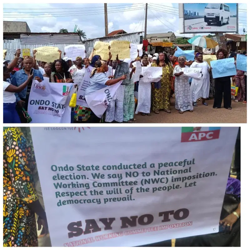 APC women, youths block Ilesha-Owo highway over NASS candidates list