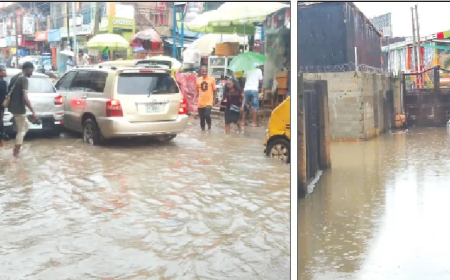 Floodwaters submerge homes, disrupt power supply in Lagos
