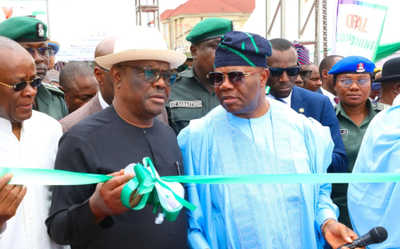 You ended era of abandoned roads in FCT, Tinubu hails Wike
