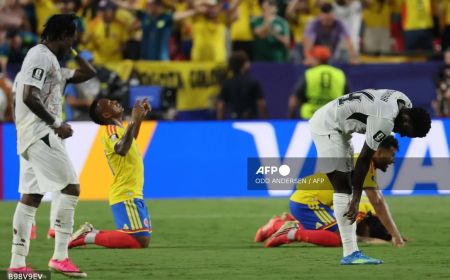 Colombia overcome Ghana to reach World Cup last 16