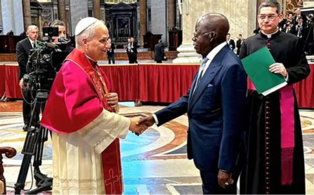I look forward to receiving Pope Leo XIV, Tinubu tells Vatican diplomat