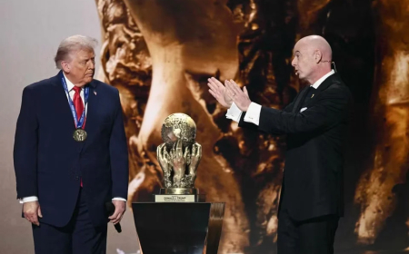 Infantino denies Trump influence after Balogun red card overturn controversy