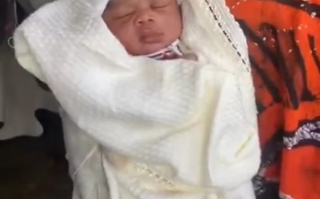 Woman gives birth while shopping for baby items in Ibadan market