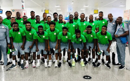 Flying Eagles land in Ivory Coast for WAFU B title