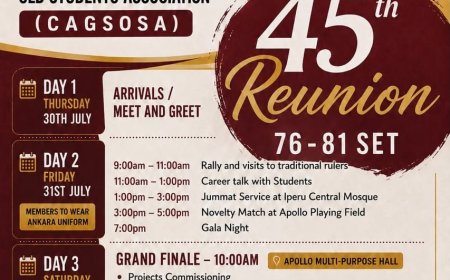 CAGSOSA '81 SET MARKS 45TH ANNIVERSARY WITH GRAND REUNION