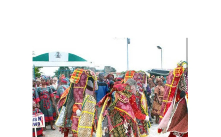 Oloolu masquerade movement schedule for Ibadan communities