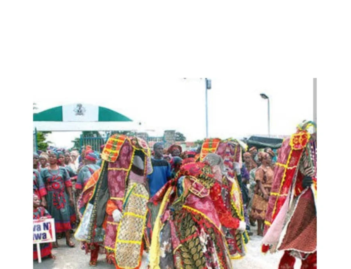 Oloolu masquerade movement schedule for Ibadan communities
