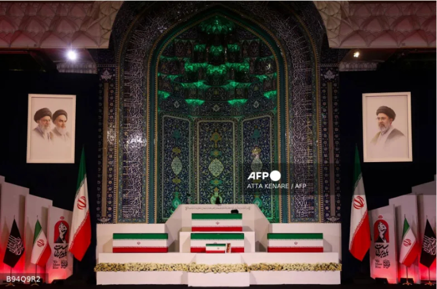 Ex-Iran supreme leader’s body arrives Tehran’s religious complex for funeral