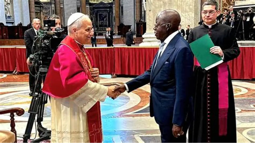 I look forward to receiving Pope Leo XIV, Tinubu tells Vatican diplomat