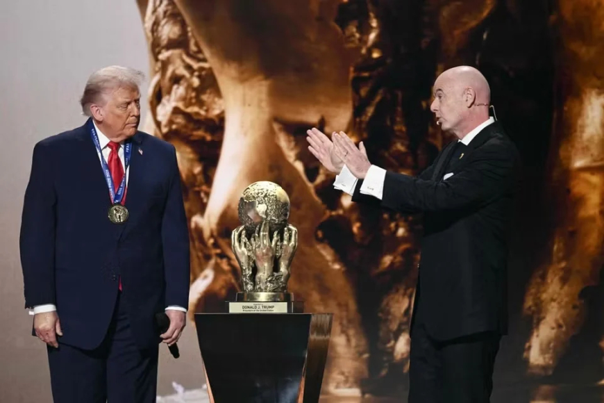 Infantino denies Trump influence after Balogun red card overturn controversy