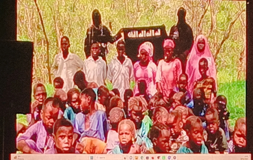 Borno commissioner shares 15-second video of kidnapped students at summit