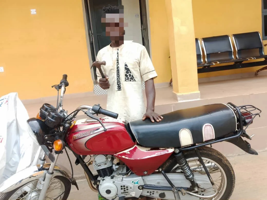 Police arrest suspected robber, recover stolen motorcycle in Oyo