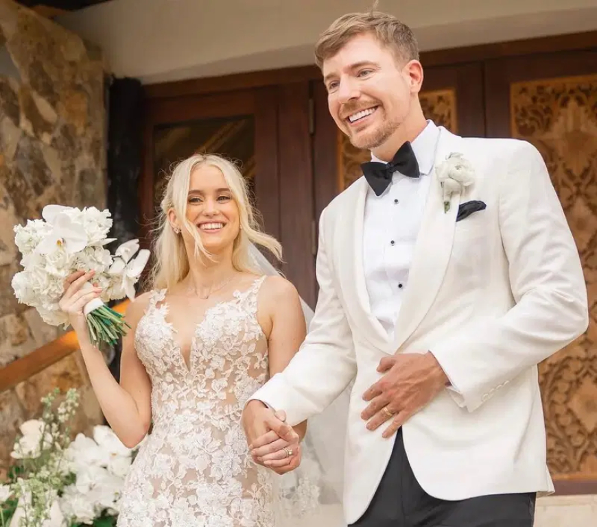 World’s biggest YouTuber MrBeast weds partner on private island
