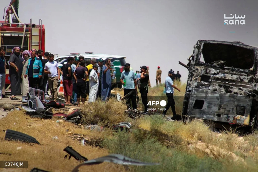 Syria bus crash death toll rises to 35