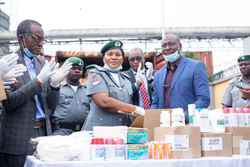 Customs hand over ₦59m expired drugs to NAFDAC