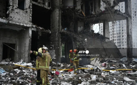 Russian strikes on Kyiv kill nine, injure 28