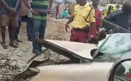 Female driver dies in Lagos road crash