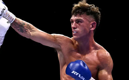 Irish boxer Lee Reeves rushed to hospital after brutal knockout