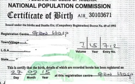 How to apply for birth, death certificates online in Nigeria