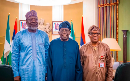 Tinubu receives outgoing ECOWAS commission president