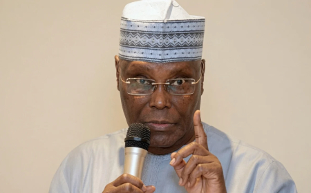 Atiku raises the alarm over suspicious credit to his bank account