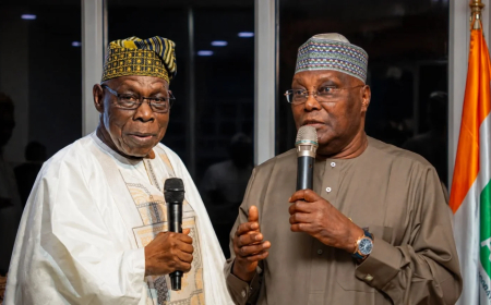 Atiku accuses Obasanjo of 20-year campaign of lies, deceit