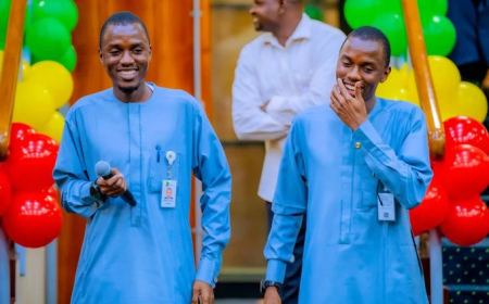 Meet Nigerian twins who secured NNPC jobs against all odds