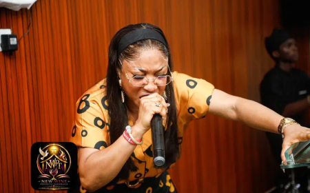 Tonto Dikeh launches New Wine Prophetic Tabernacle in Abuja