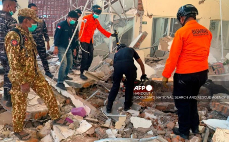 Powerful earthquake sparks mass evacuations in Indonesia