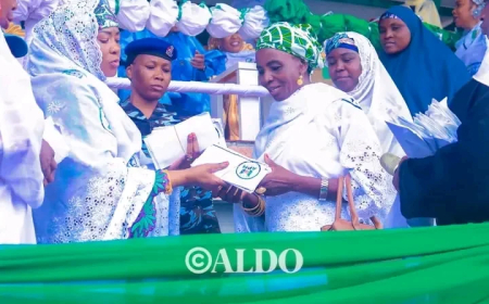 Bauchi First Lady unveils N80m empowerment package for women