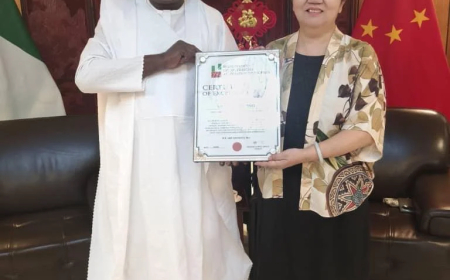 Nigerian traders seek China’s support for cataract outreach, AI training