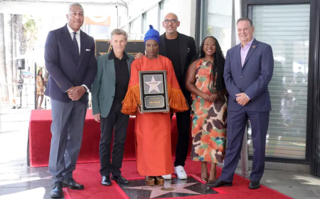 Angelique Kidjo immortalised on Hollywood Walk of Fame