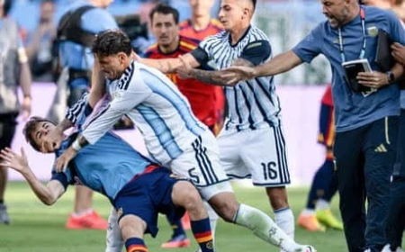 FIFA bans Argentina’s Paredes for 10 matches, Molina for seven