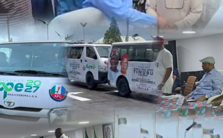 Imo APC gets 32 buses as Uzodimma demands 100% 2027 victory