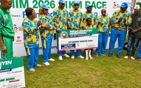 Youth Talent Takes Centre Stage At 2026 Isonyin Marathon