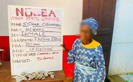 101-year-old great-grandma arrested for selling drugs in sachets
