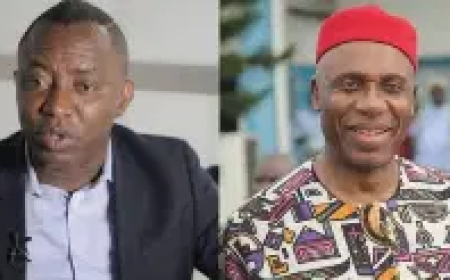 Sowore, Amaechi trade words at NBA conference