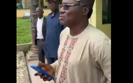 Atiba University DVC sparks outrage over remarks to protesting law students