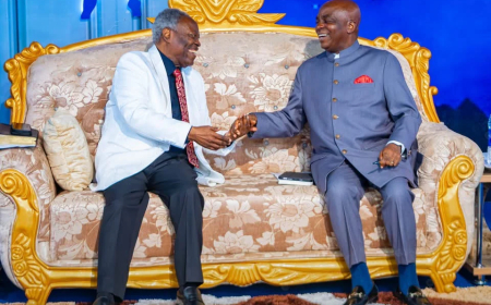 Crusade: Oyedepo hails Kumuyi’s global ministry impact