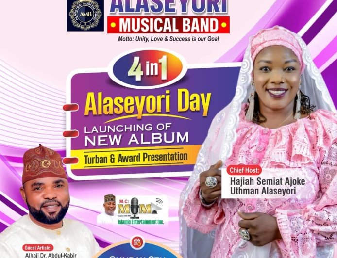 HAJIA SEMIAT USMAN HOSTS ALASEYORI DAY, CELEBRATES MUSIC, FAITH AND CULTURE IN IPERU REMO