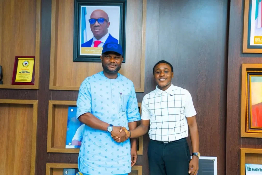 Edo dep gov gifts Nigeria’s fourth-best UTME candidate N1m